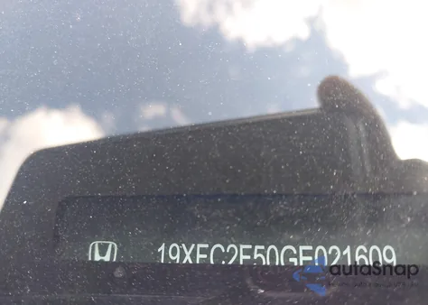 2016 Honda Civic Lx из США, поврежденный, VIN 19XFC2F50GE021609